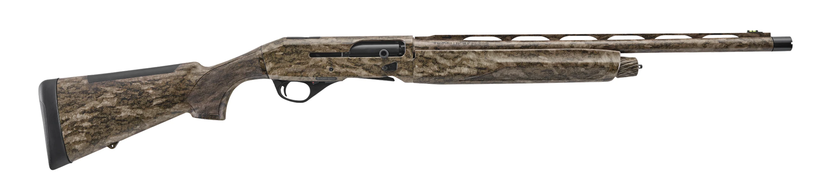 Stoeger's new 12-guage 3000 turkey shotgun on white background. 