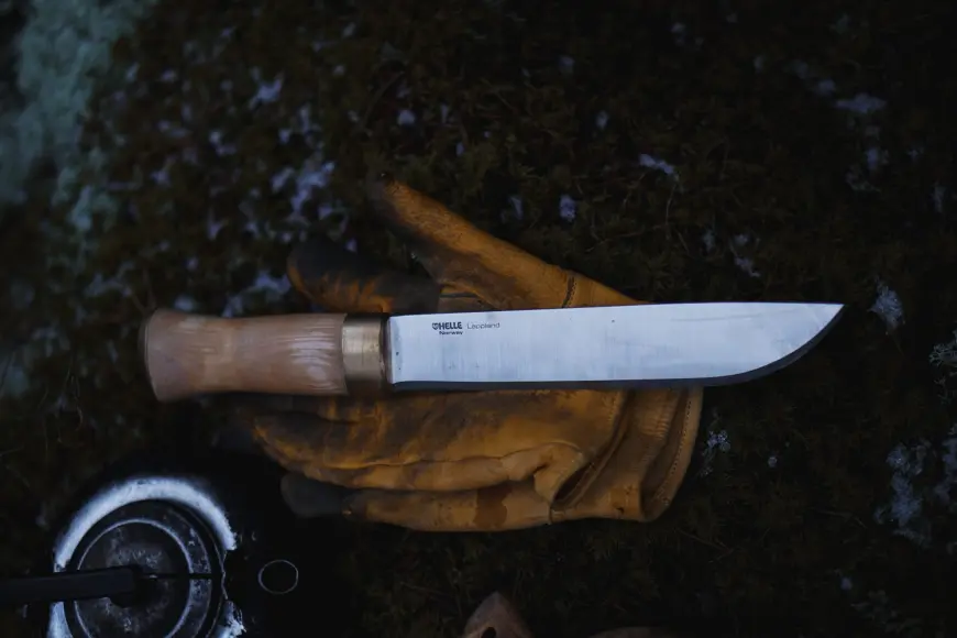 Helle Lappland camp knife.