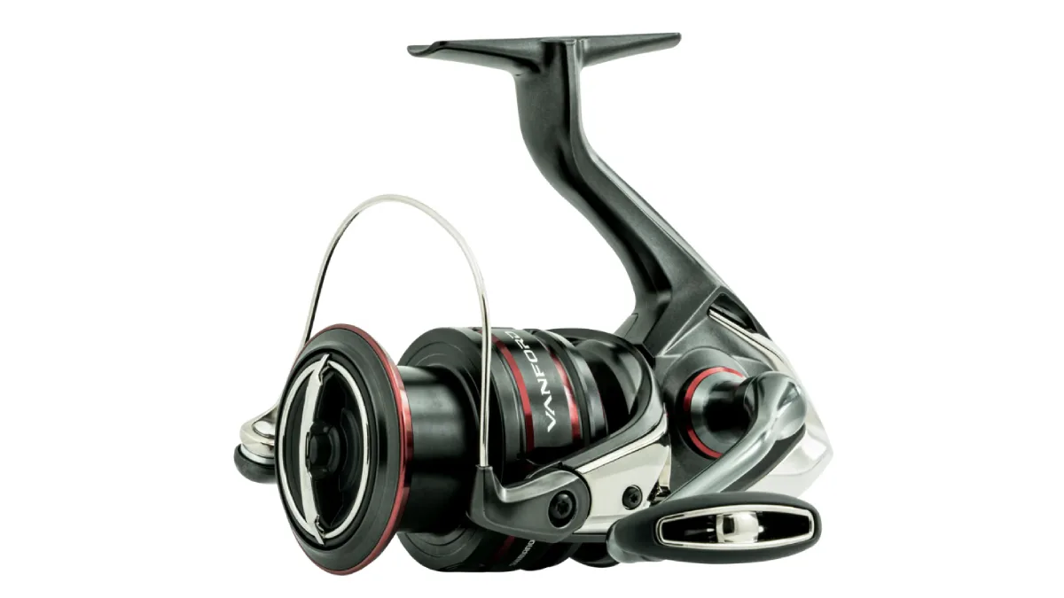 Shimano Vanford Spinning Reel on white background