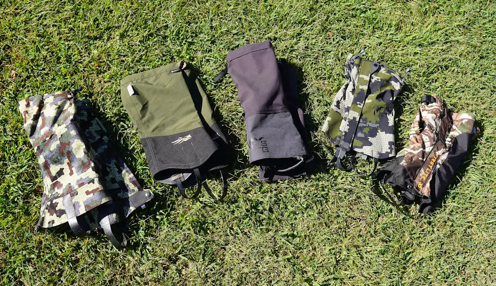 Best Hunting Gaiters during testing