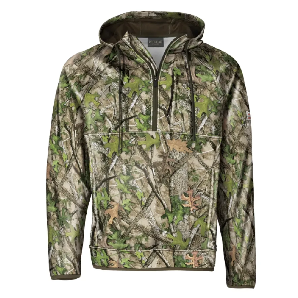 RedHead TrueTimber HTC Green Half-Zip Hoodie