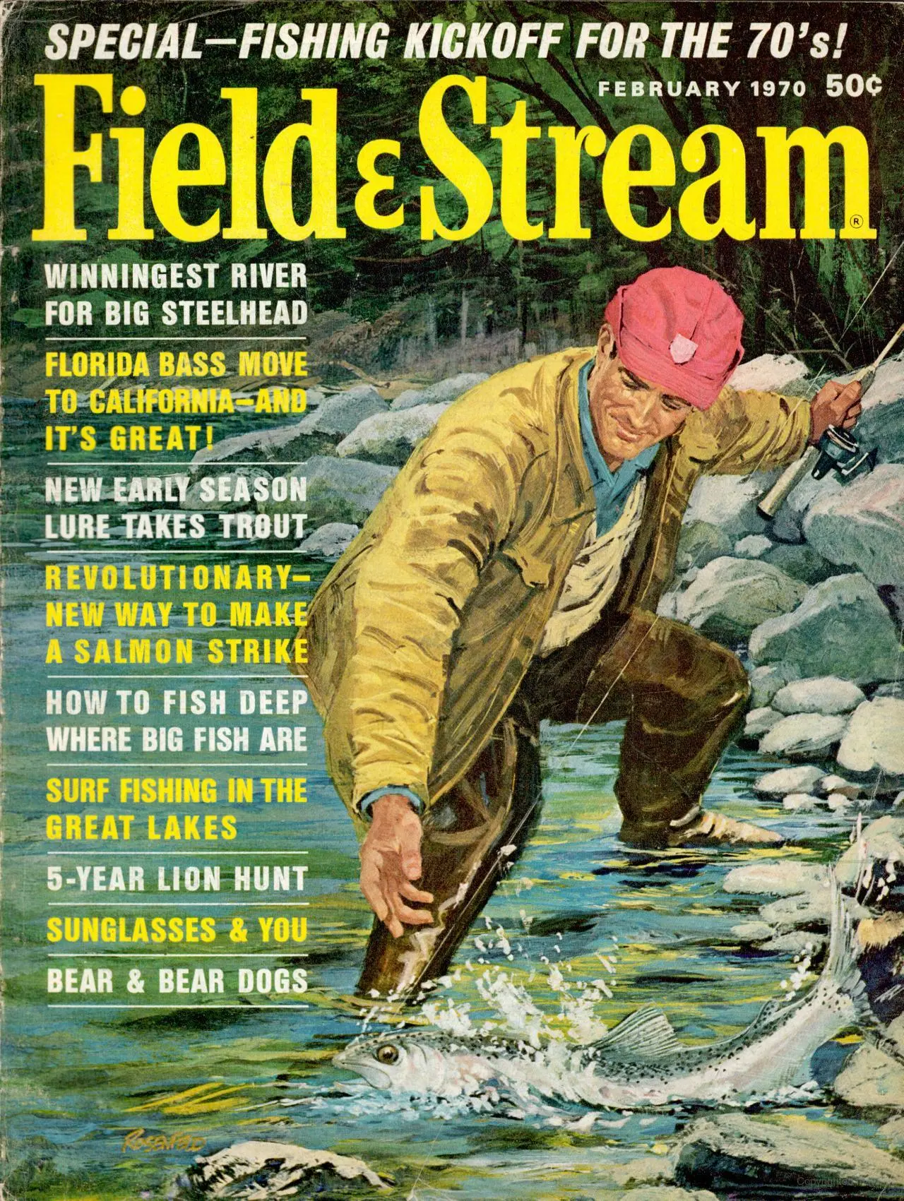 February 1970 Field &amp; Stream cover