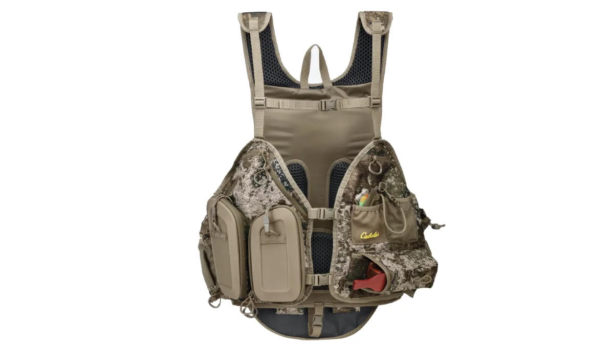 Cabela's Tactical Tat'r Pro Turkey Vest on white background