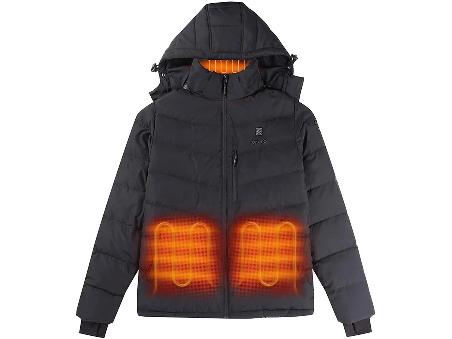 Ororo 2021 Heated Jacket with Down Insulation