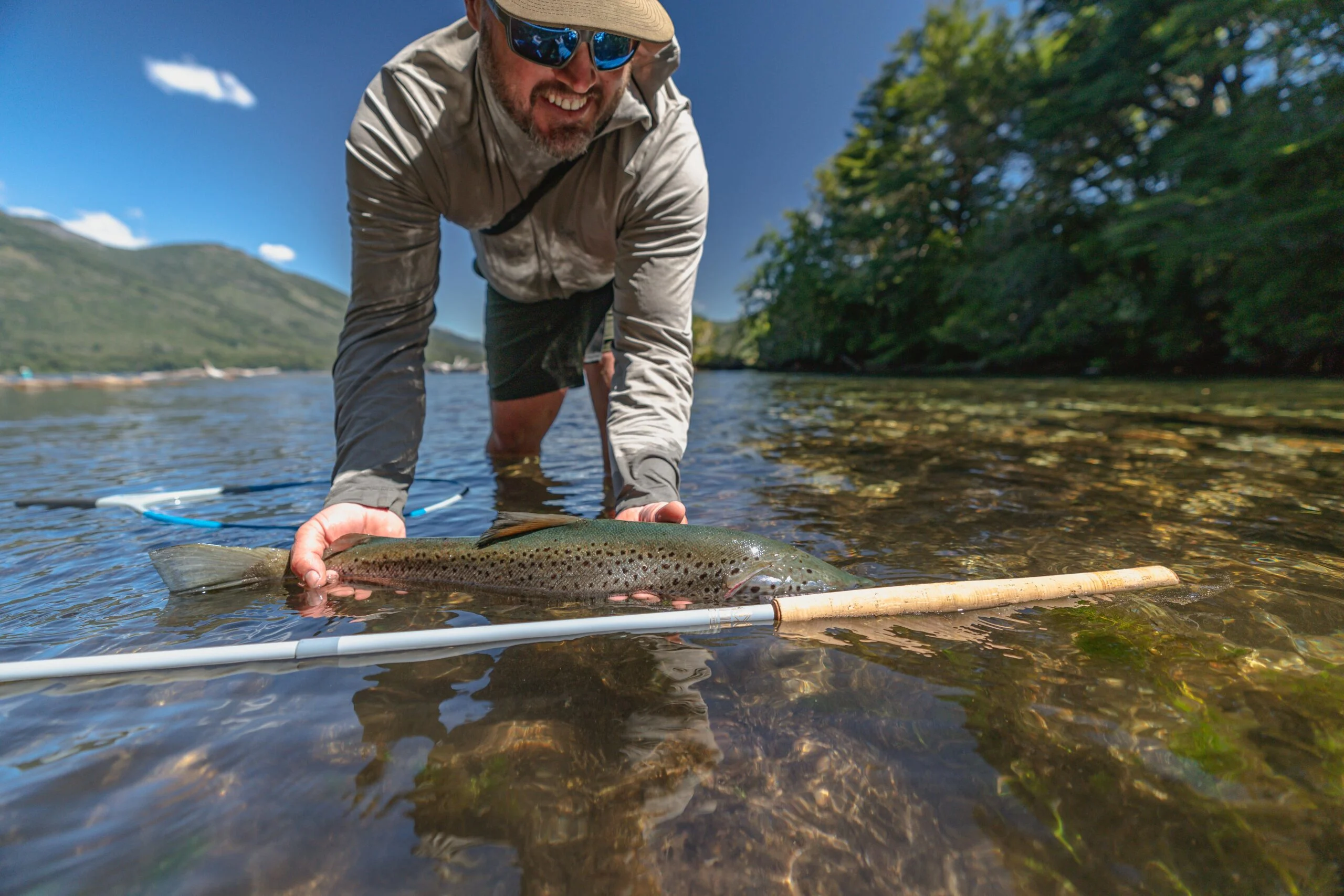 Tenkara rods are more than capable of handling big fish.