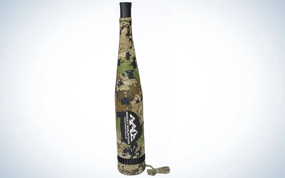 Rocky Mountain Game Calls Bully Bull Elk w/Sitka Cover is the best elk bugle tube.