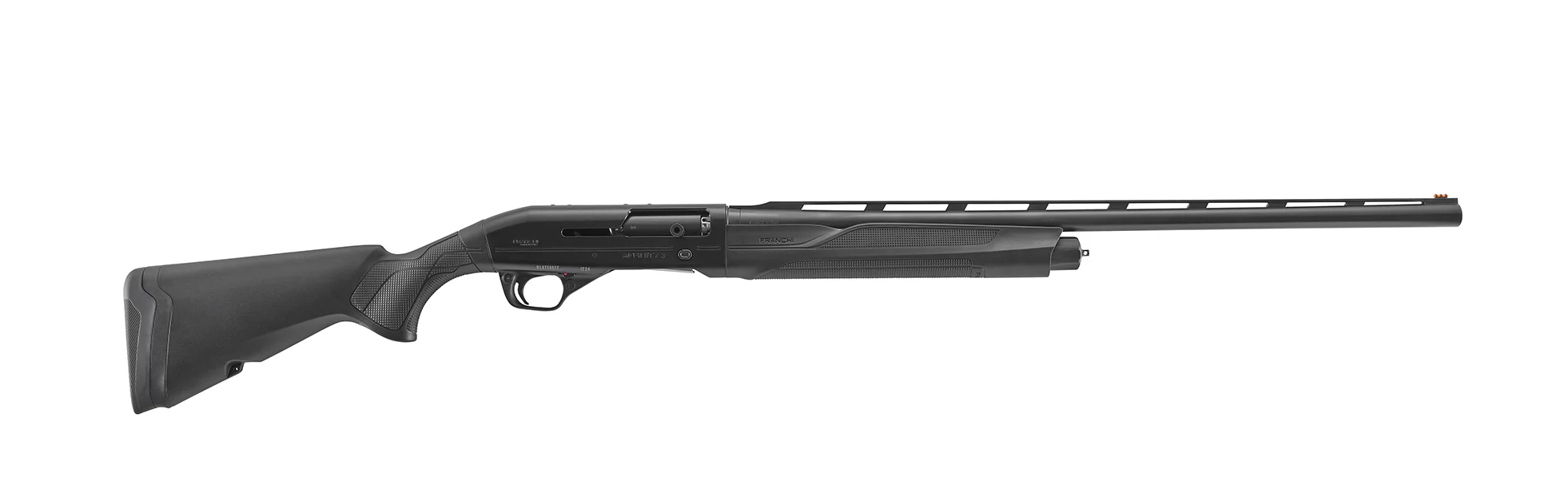 The new Franchi Affinity 3 semi-auto shotgun on a white background. 