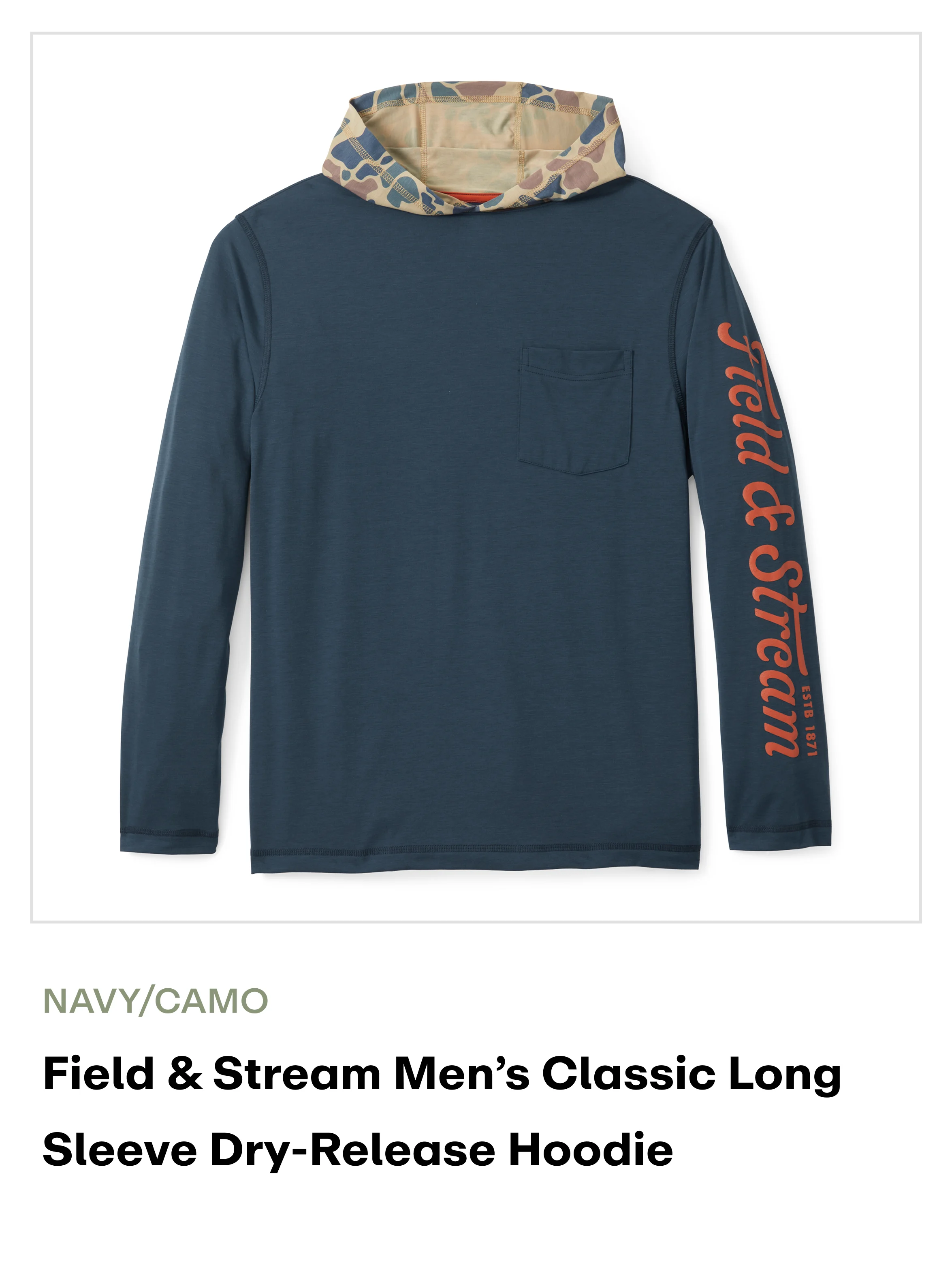 Amazon - Dry Release Hoodie - Navy