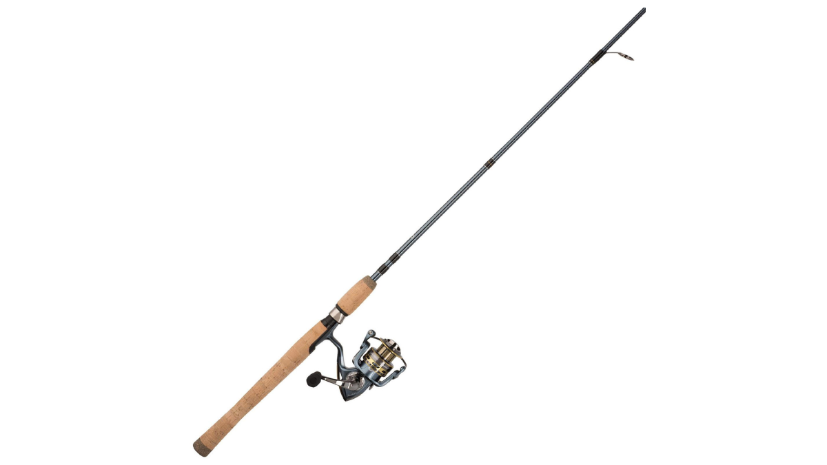 Pflueger President Spinning Rod and Reel Combo on white background