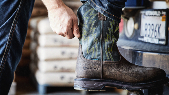 Ariat Pull On Work Boots