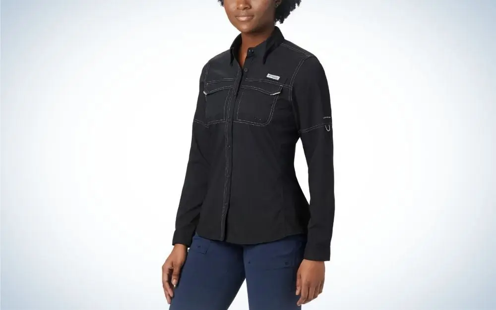 Columbia PFG Lo Drag Shirt is the best fishing shirt for women.