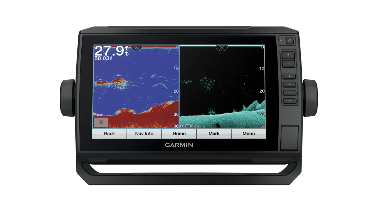 Garmin ECHOMAP UHD Touch 94sv Fish Finder/Chartplotter Combo on white background