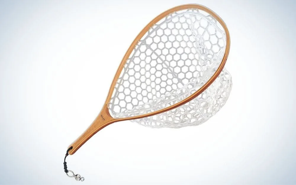 Brodin Phantom Cutthroat Landing Net is the best wooden net.