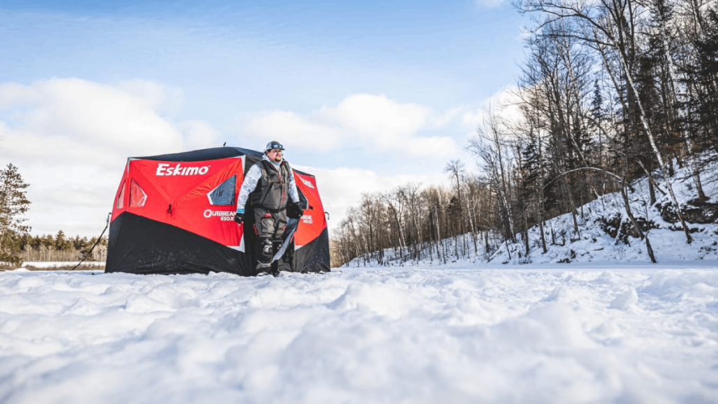 Ice fishing shelters