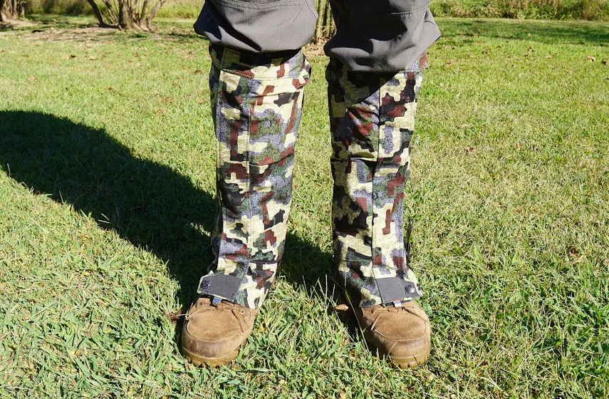 Hunter wearing Forloh AllClima Boot Gaiters