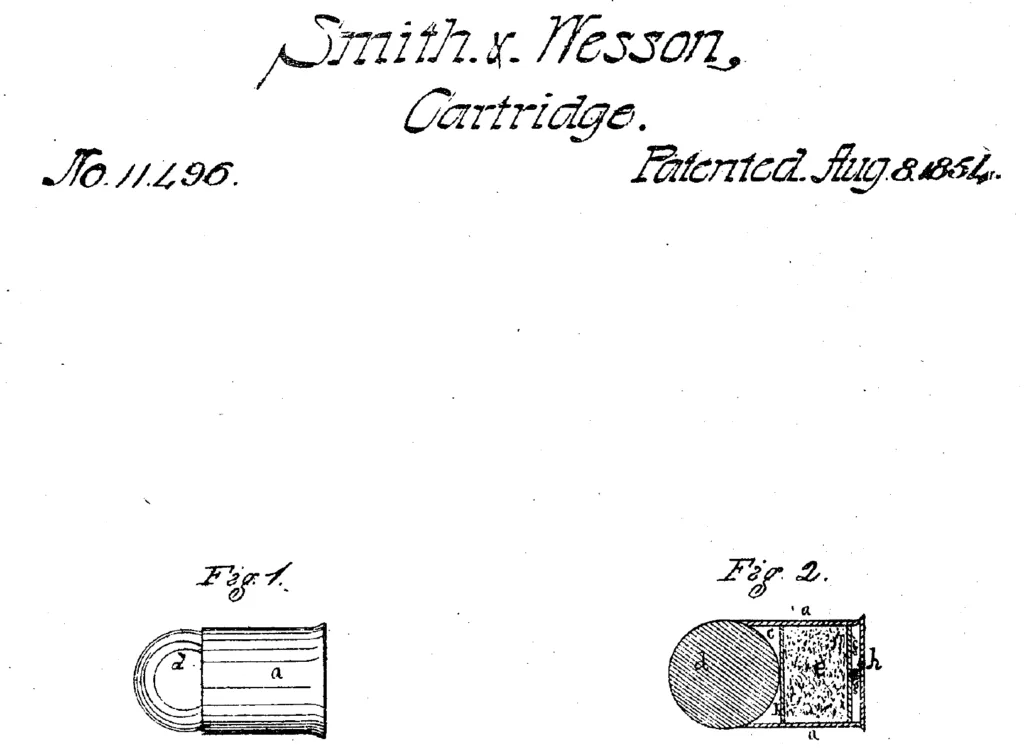 Patent of Smith &amp; Wesson .22 short