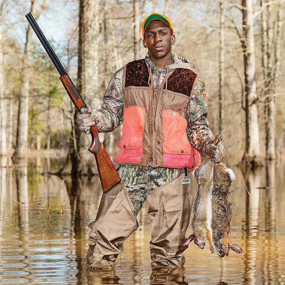 treymane benson hunting swamp rabbits