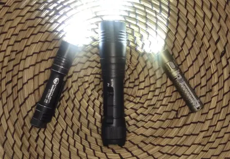 EDC flashlights