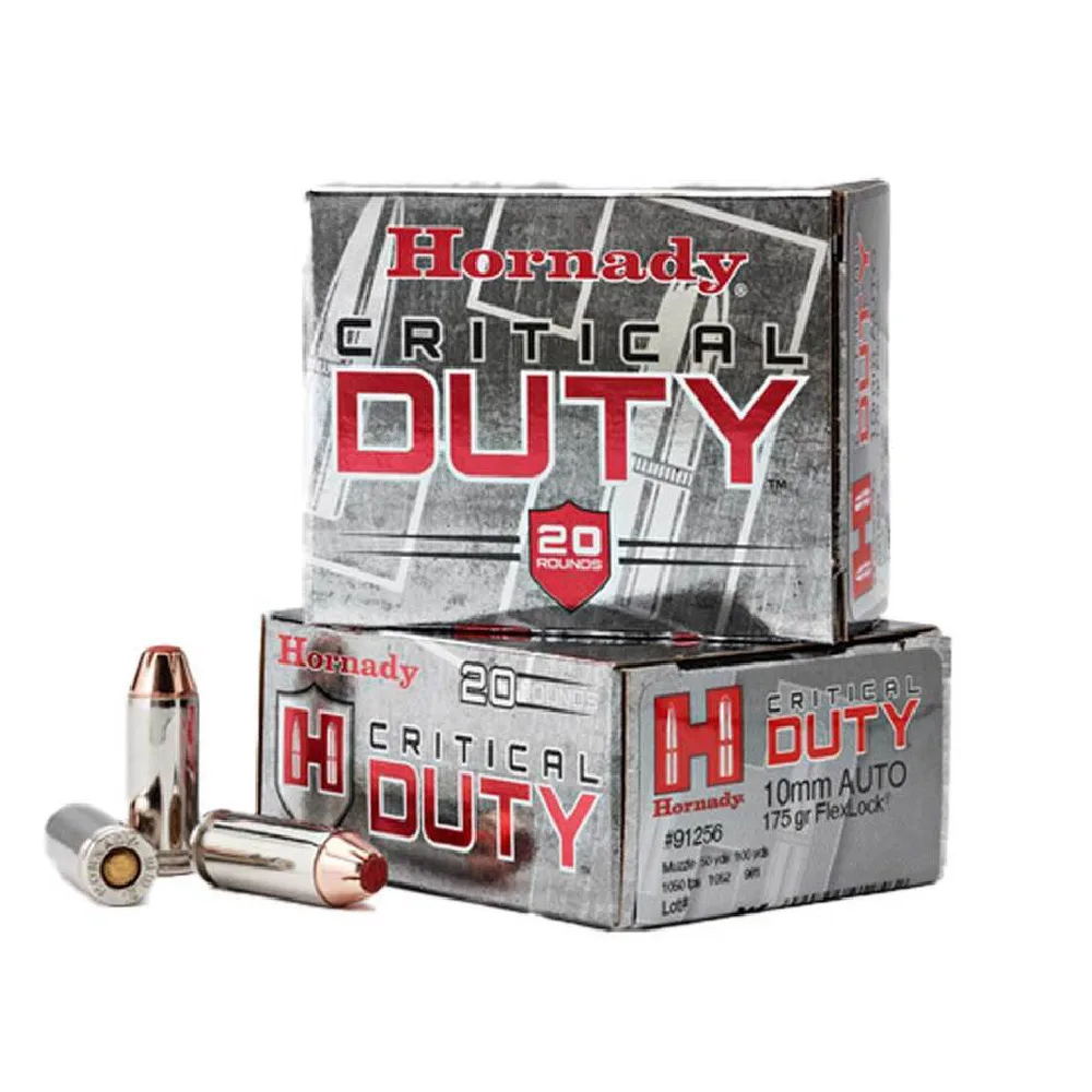 Hornady Critical Duty 10mm Ammo