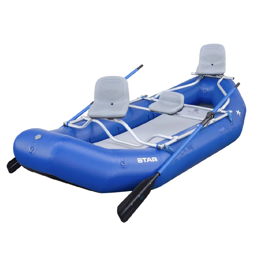 Star Outlaw 130 Self-Bailing Fishing Raft