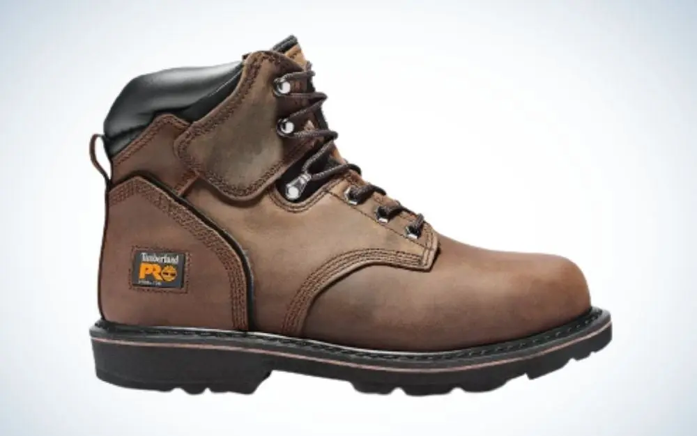 Timberland PRO Men's 6&quot; Pit Boss Steel Toe are the best overall boots for landscaping.