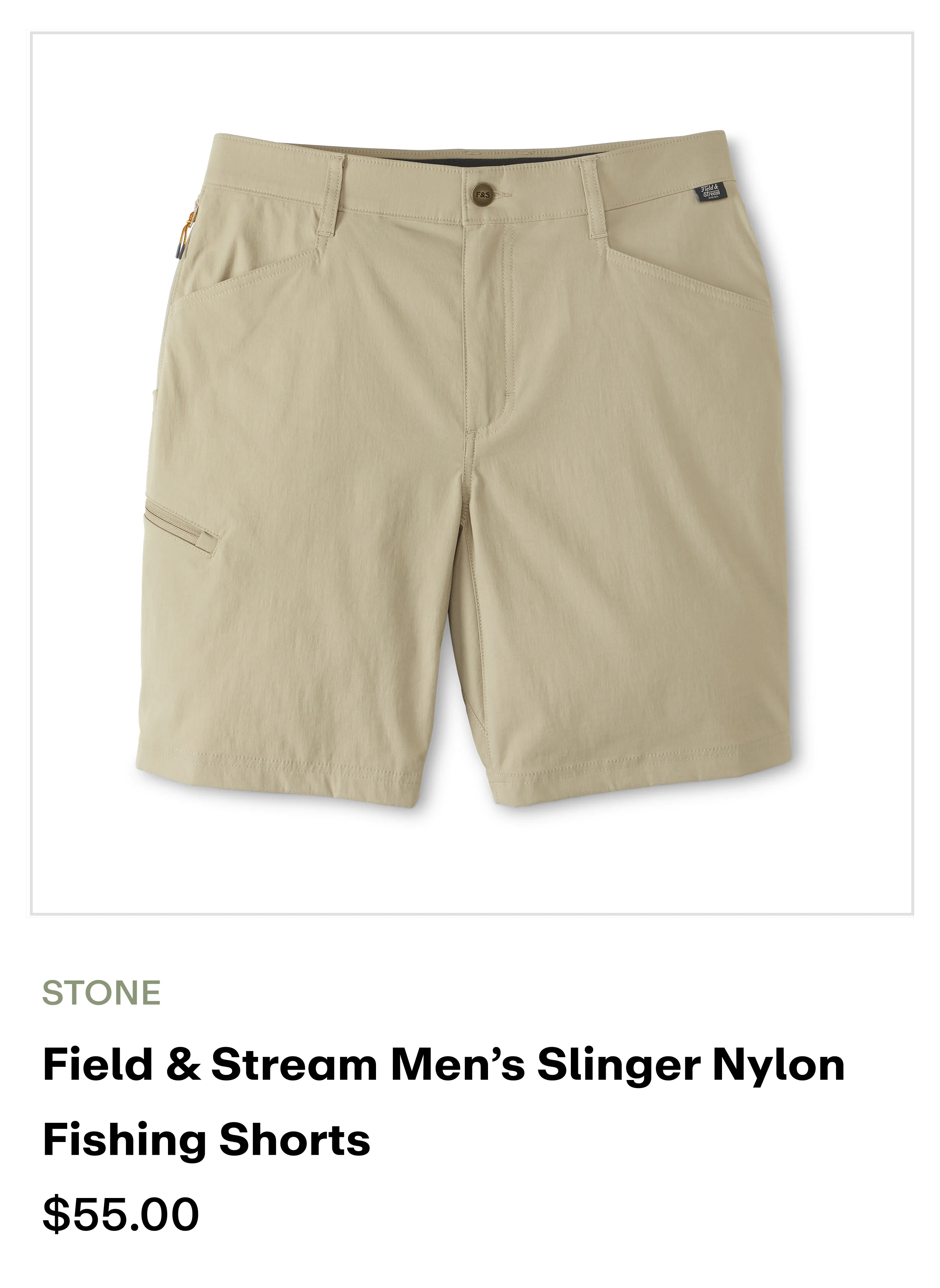 Amazon - Slinger SHORTS - Stone PDP