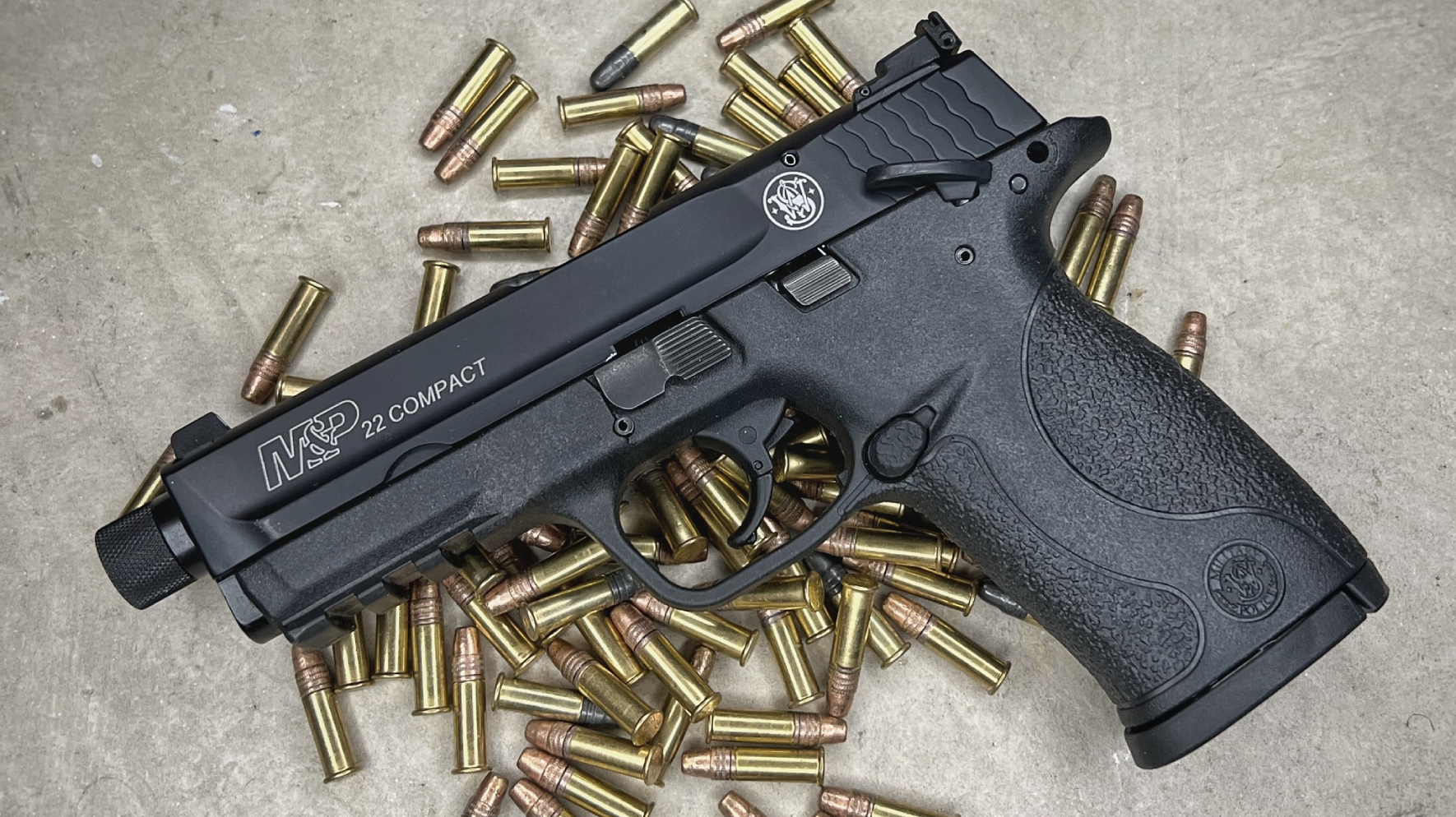 Smith & Wesson M&P Handgun and Ammo