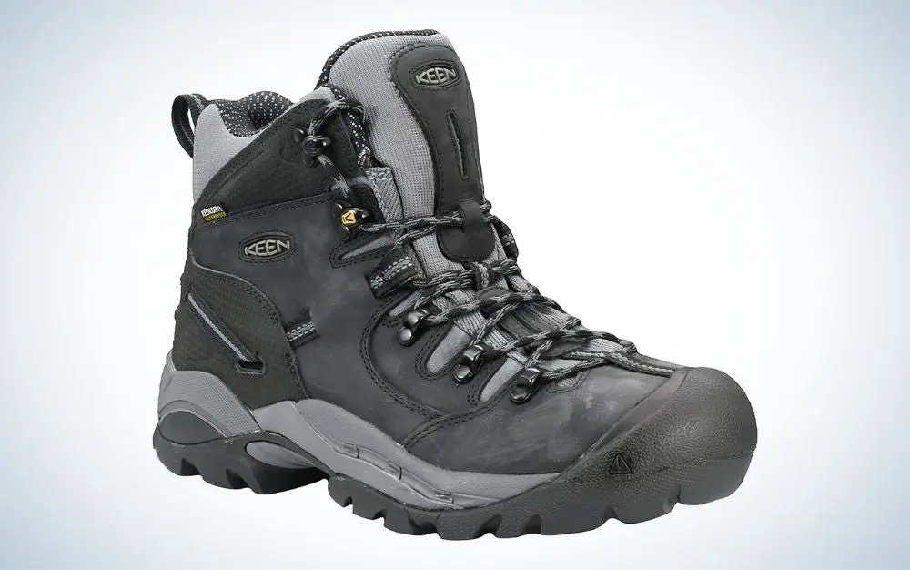 KEEN Utility Men's Pittsburgh 6&quot; Steel Toe are the best steel toe boots for landscaping.