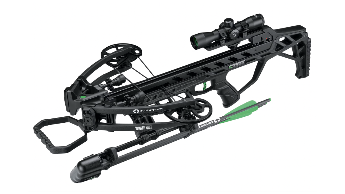 CenterPoint Wrath 430 Crossbow on white background