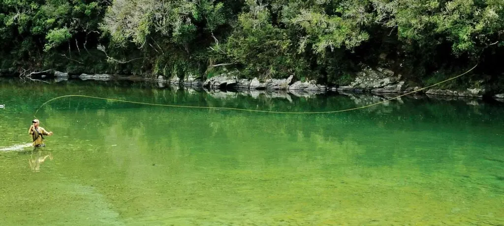 flyfishing flyline casting