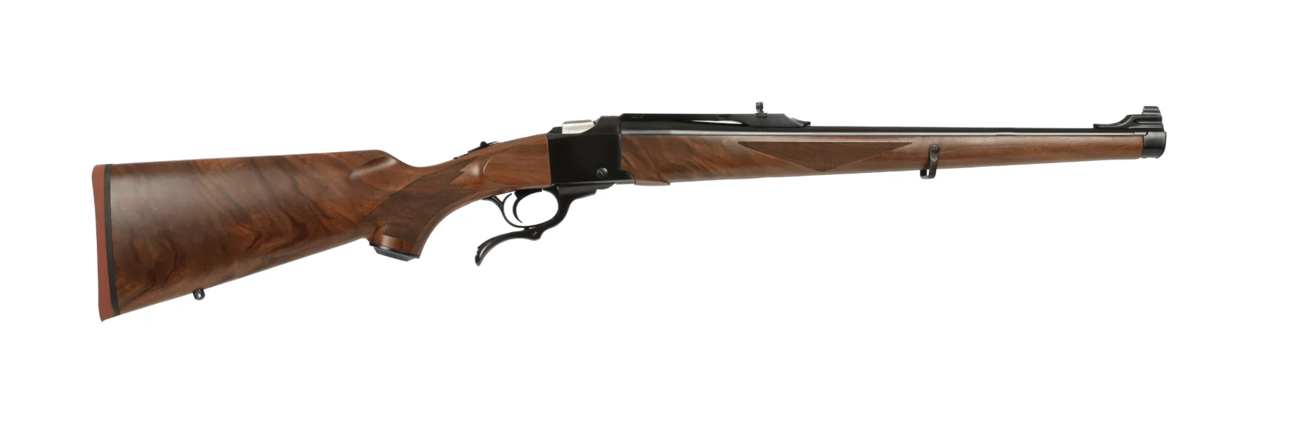 Ruger No. 1 International Lipsey’s Exclusive rifle on a white background.