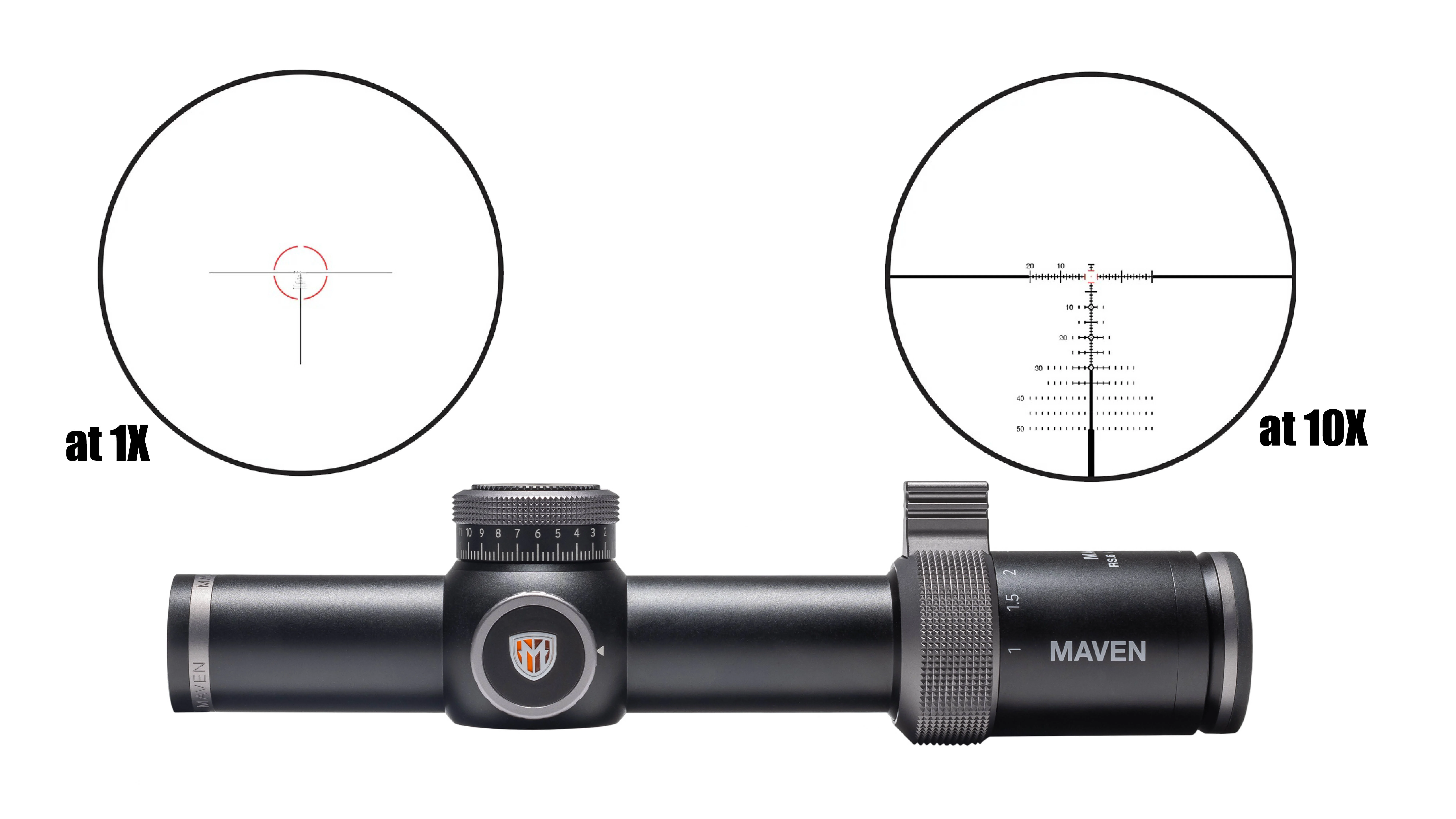 Maven RS.6 1-10x28 MOA3-LPI