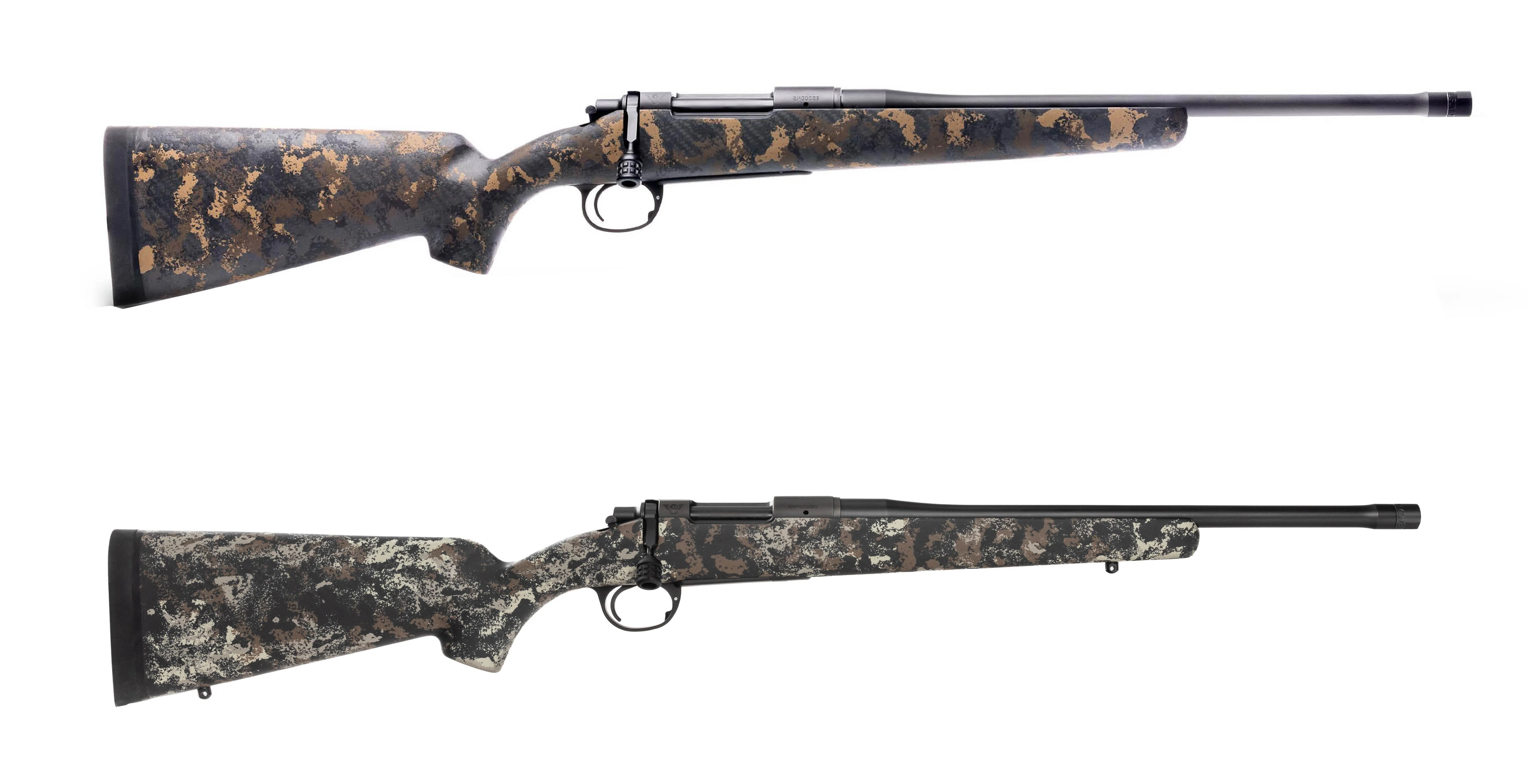 Wilson Combat NULA Model 20 and 20S on a white background.