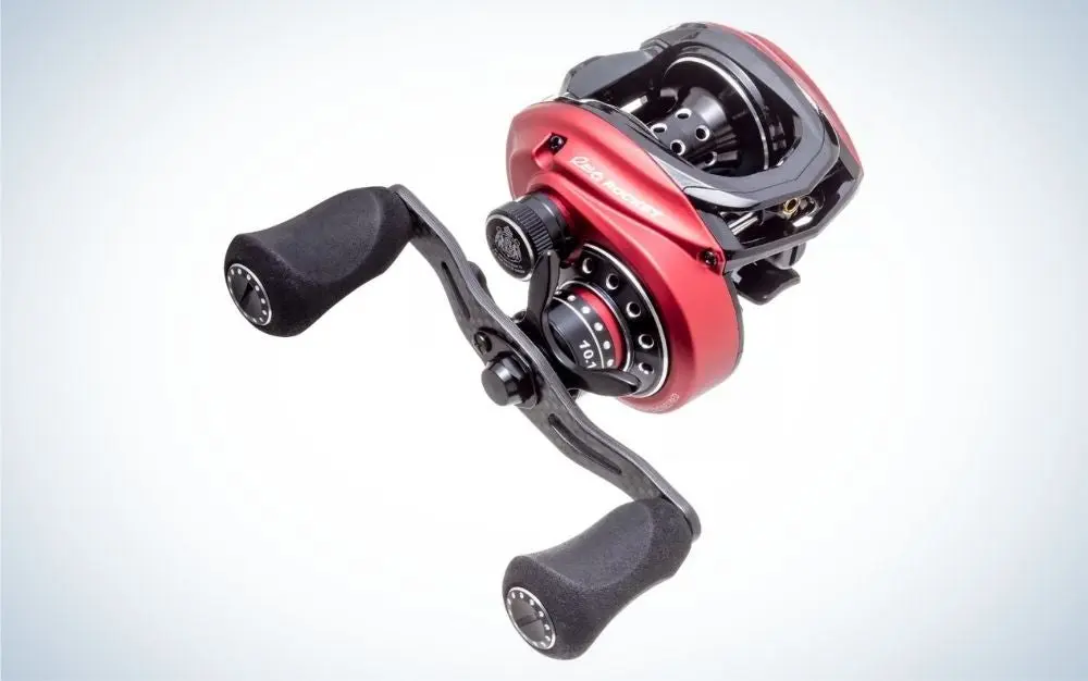 The Abu Garcia Revo Rocket is the best fishing reel for bass fishing