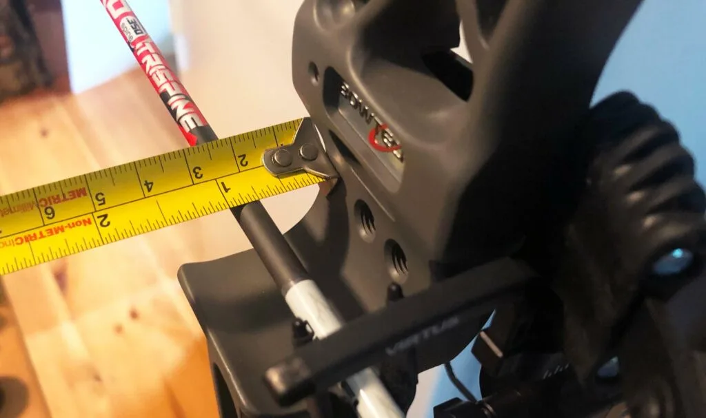 How to tune a compound bow step 3: Find center shot on a bow