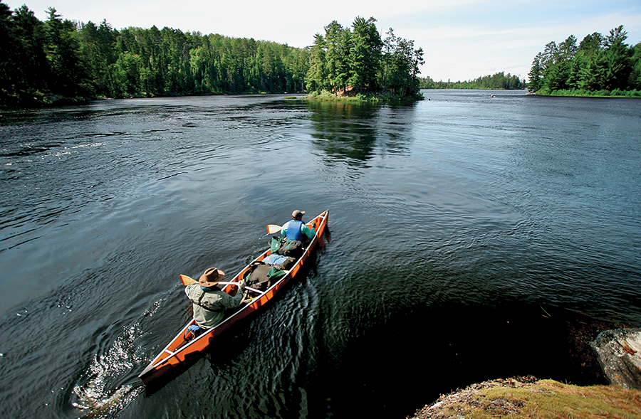 Exploring the Boundary Waters.