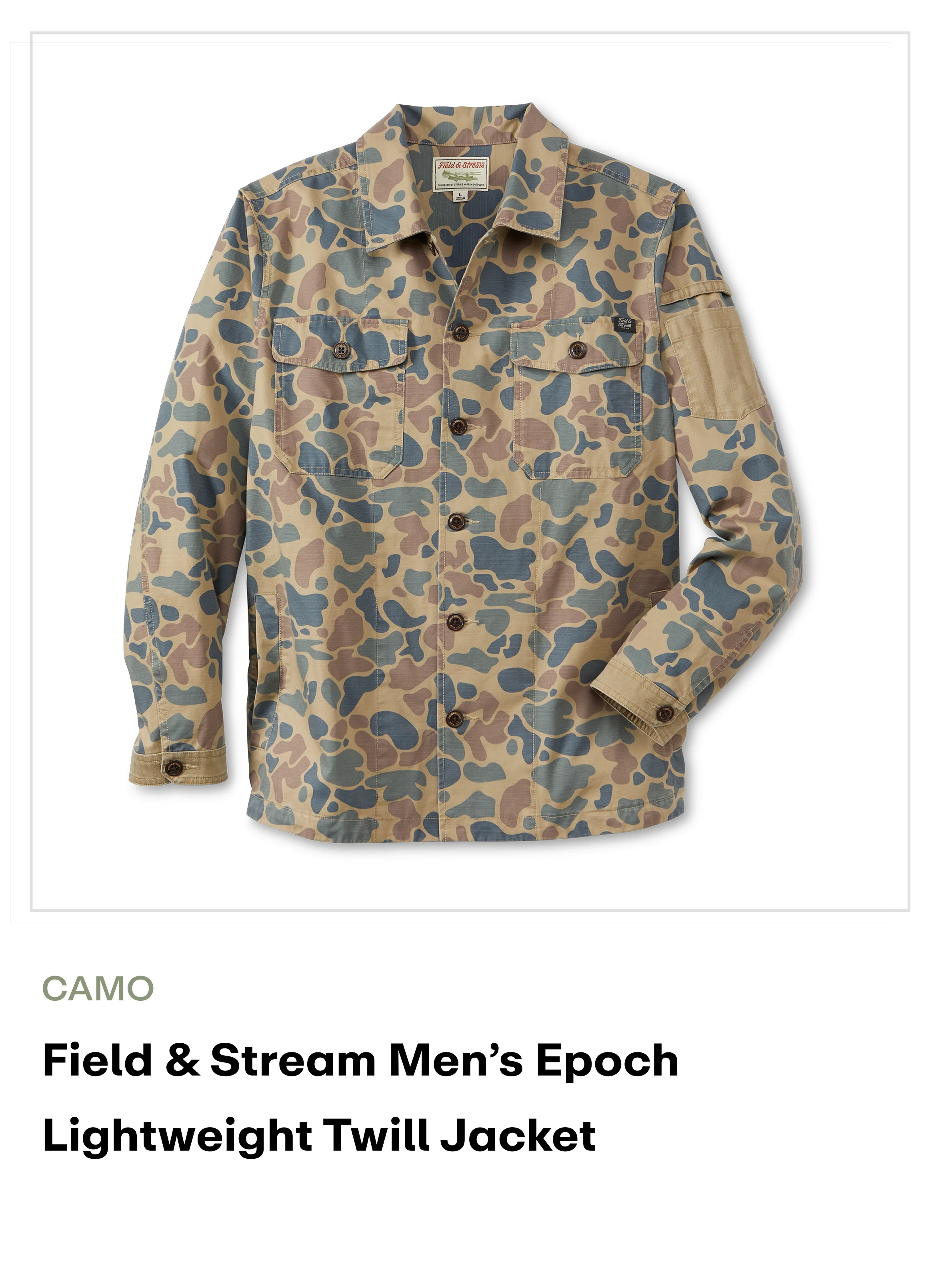 Amazon - Twill Jacket - camo