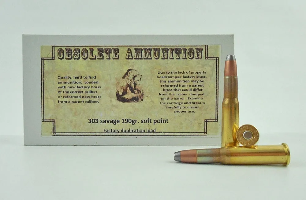 .303 savage deer hunting ammo.