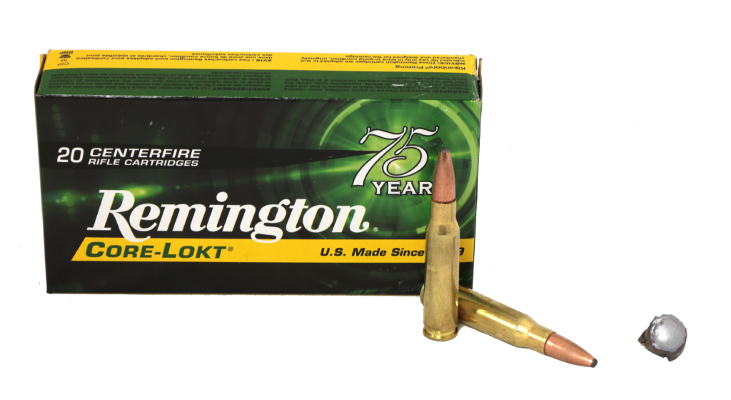 A box of original Remington Core-Lokt