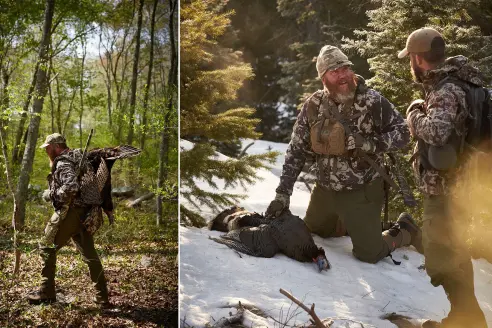 Hunter and chef Jesse Griffiths with a Springtime gobbler.