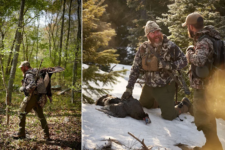 Hunter and chef Jesse Griffiths with a Springtime gobbler.