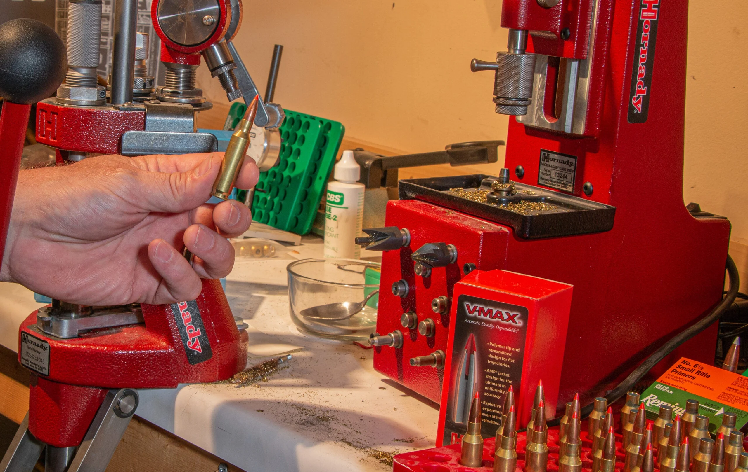 photo of handloading