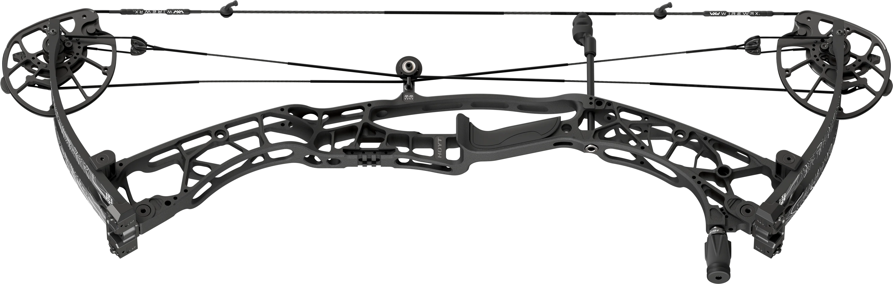 Hoyt Alpha X-3 on a white background. 