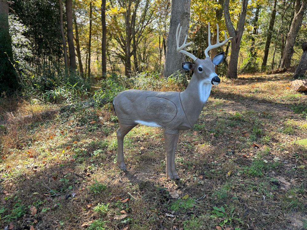 Blackout Buck XL 3D Archery Deer Target in woods