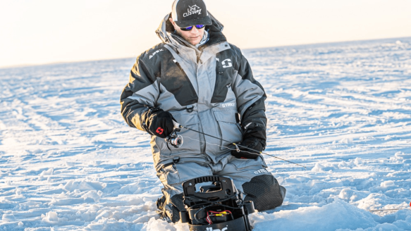 Ice fishing bibs