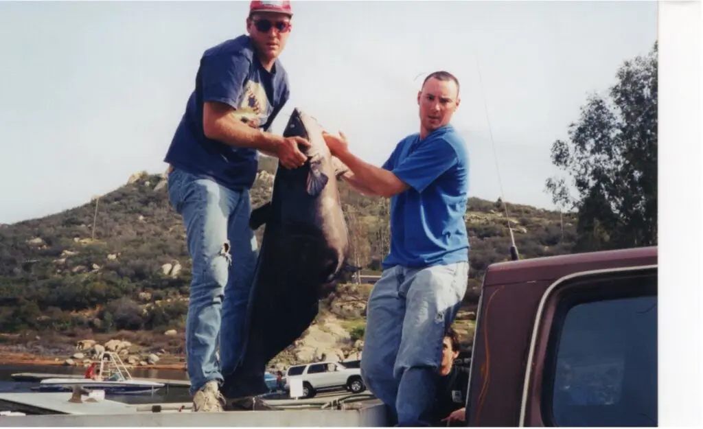 Roger Rohrbach's world record catfish