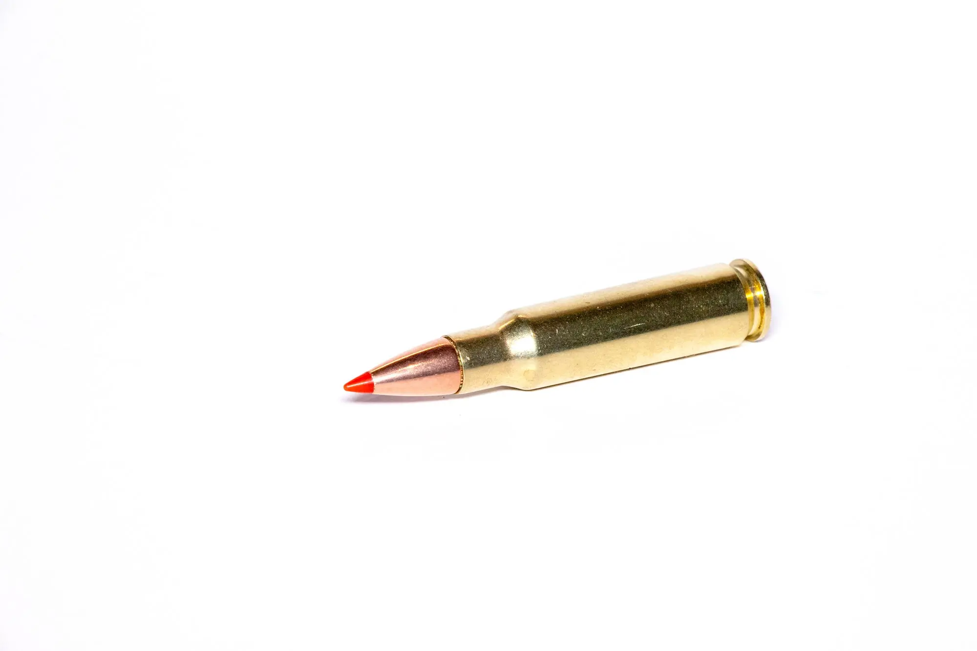 6.8 SPC rifle cartridge.