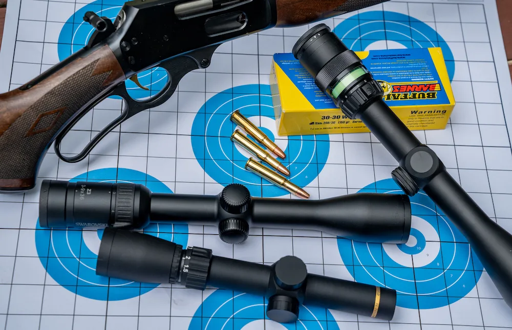 Best 30-30 Rifle Scope testing with ammunition