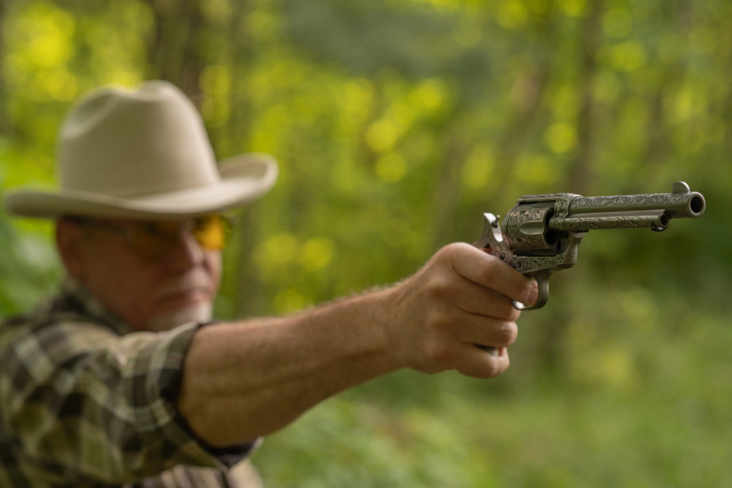 photo of a Colt Single Action Army revolver