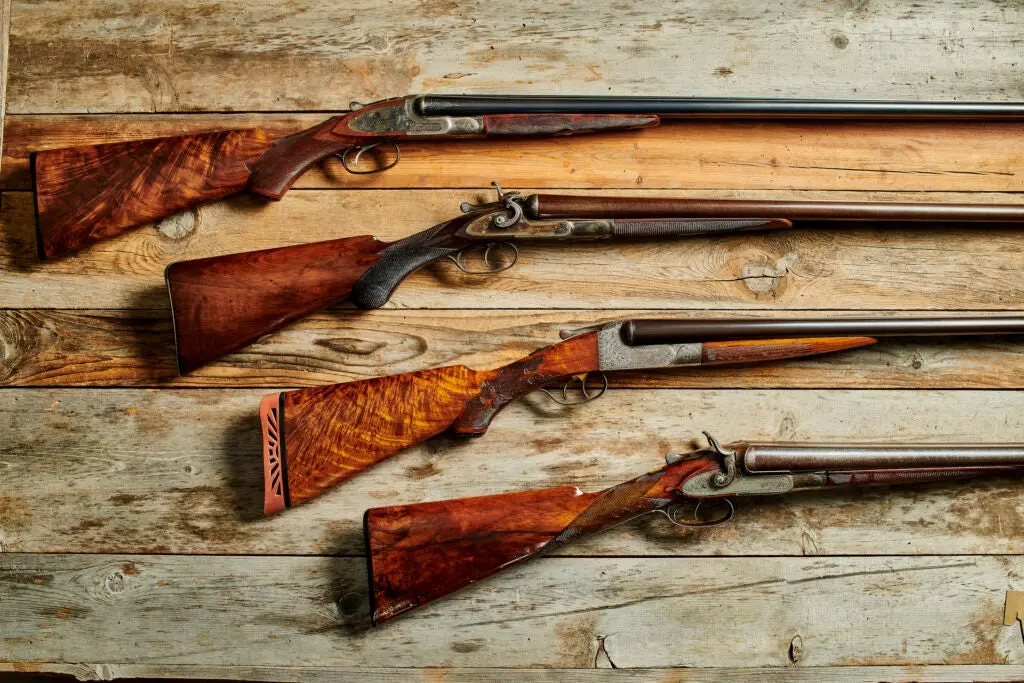 photo of classic American shotguns